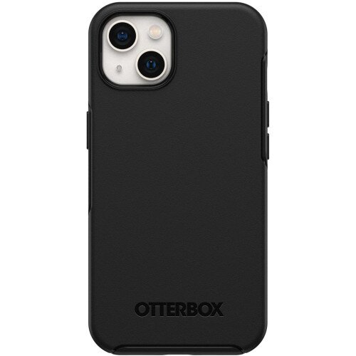 OtterBox iPhone 13 Case with MagSafe Symmetry Series+ Antimicrobial - Black