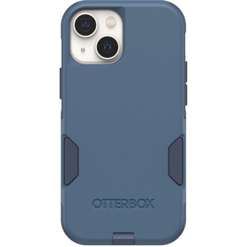 OtterBox iPhone 13 mini Case Commuter Series Antimicrobial - Rock Skip Way (Blue)