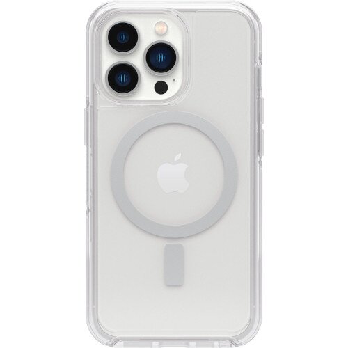 OtterBox iPhone 13 Pro Case for MagSafe Symmetry Series+ Clear Antimicrobial - Clear