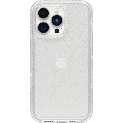 OtterBox iPhone 13 Pro Case Symmetry Series Clear Antimicrobial - Stardust (Clear Glitter)