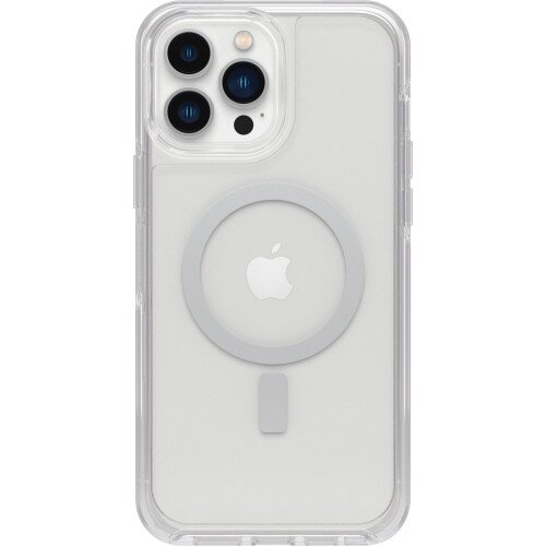 OtterBox iPhone 13 Pro Max and iPhone 12 Pro Max Case for MagSafe Symmetry Series+ Clear Antimicrobial