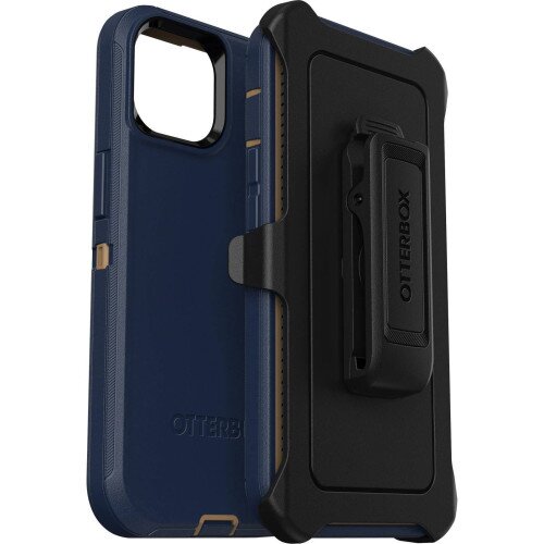 OtterBox Defender Series Case for iPhone 14 Pro Max - Blue Suede Shoes