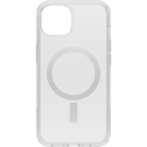 OtterBox Symmetry Series+ Clear Antimicrobial Case with MagSafe for iPhone 14 Plus - Clear