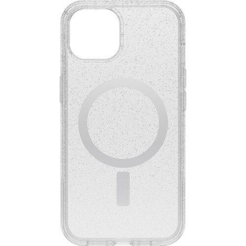 OtterBox Symmetry Series+ Antimicrobial For iPhone 14 Pro Max Case for MagSafe - Stardust (Clear Glitter)