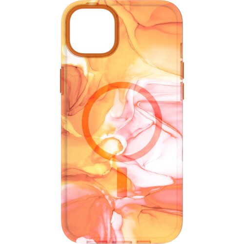 OtterBox iPhone 14 Plus Case with MagSafe Figura Series - Io (Orange)