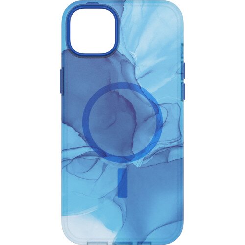 OtterBox iPhone 14 Pro Max Case with MagSafe Figura Series - Morpho (Blue)