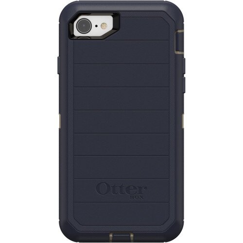 OtterBox iPhone SE (3rd and 2nd gen) and iPhone 8/7 Case Defender Series Pro - Dark Lake (Blue)