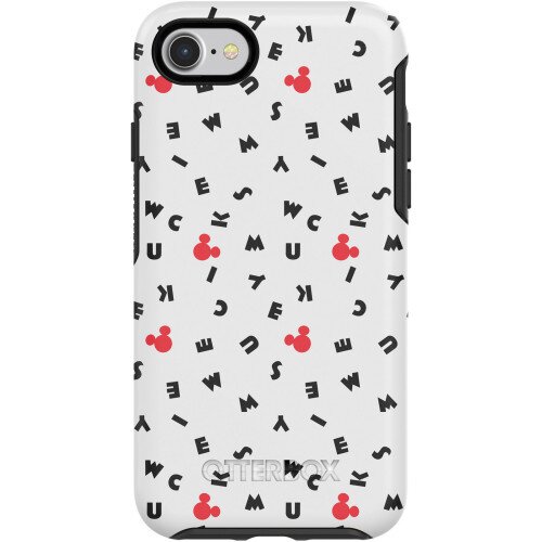 OtterBox iPhone SE (3rd and 2nd gen) and iPhone 8/7 Case Symmetry Series Disney Classics Collection - Mickey Scramble (Disney Graphic)