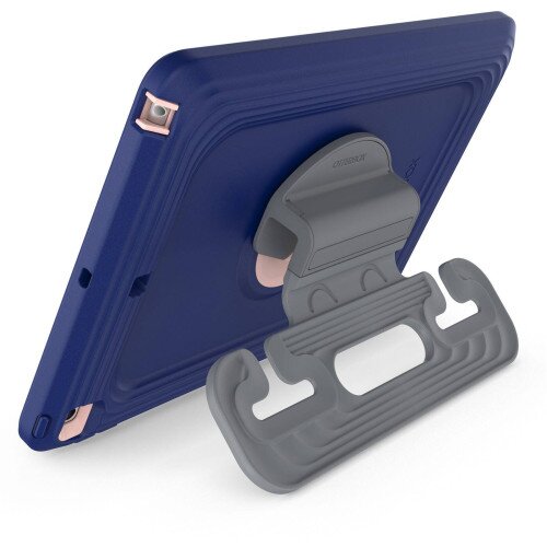 OtterBox Kids EasyGrab Case for iPad (7th, 8th, and 9th Gen) - Space Explorer Purple (Purple/Pink)
