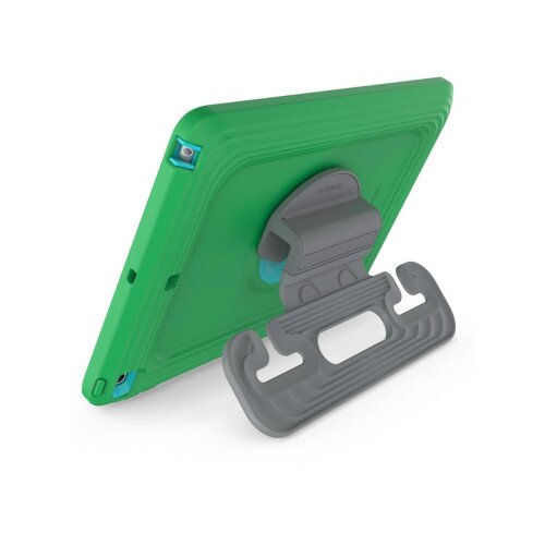 OtterBox Kids EasyGrab Case for iPad (7th, 8th, and 9th Gen) - Curious Green (Green/Blue)