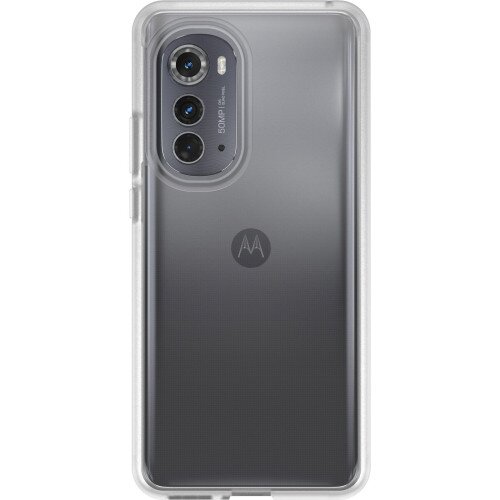 OtterBox React Series Case for Motorola Edge (2022) - Clear Antimicrobial