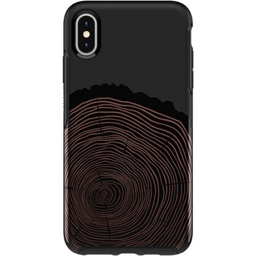 OtterBox Symmetry Series Case for iPhone Xs Max - Wood You Rather Graphic