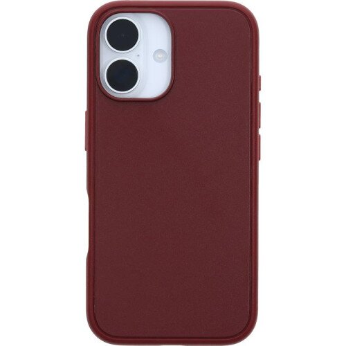 OtterBox Symmetry Series Case with MagSafe for iPhone 16 - Brick Red
