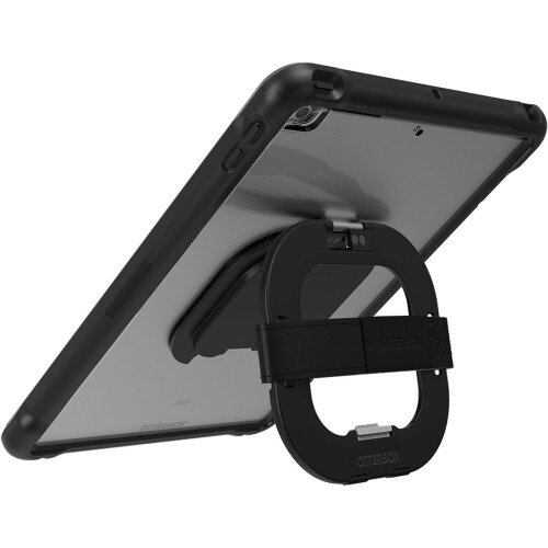 OtterBox Unlimited Series with Kickstand and Hand Strap Case with Screen Protector for iPad (7th, 8th, and 9th Gen)