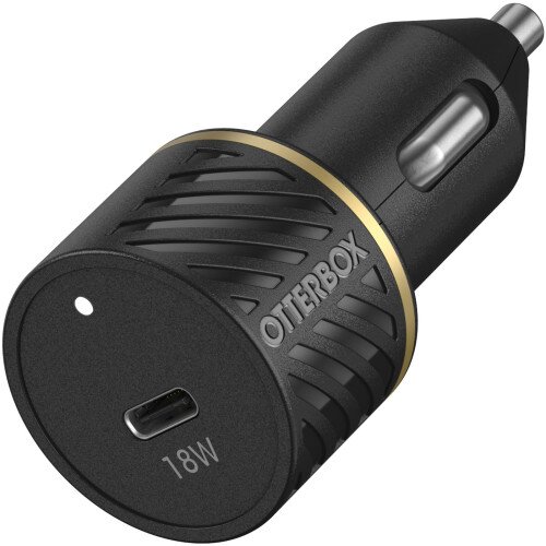 OtterBox USB-C 18W Car Charger - Black Shimmer