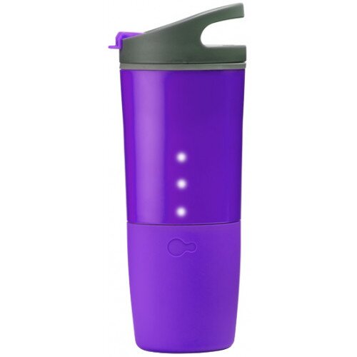 Ozmo Active Smart Water Bottle - Royal Purple