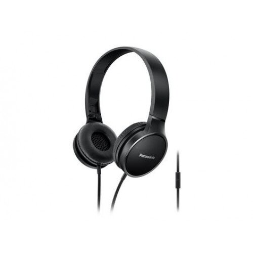 Panasonic Lightweight On-Ear Headphones with Mic and Controller