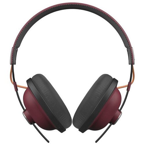 Panasonic Retro Over-Ear Bluetooth, 24-Hour Playback Headphones - Sangria