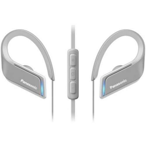 Panasonic RP-BTS55 WINGS Ultra-Light Wireless Bluetooth Sport Earphones - Grey