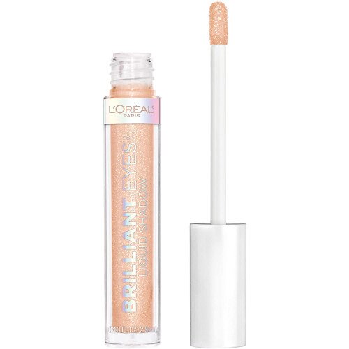L'Oreal Paris Brilliant Eyes Shimmer Liquid Eye Shadow Makeup - 435 Crystal Shine