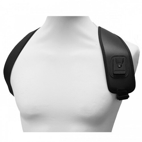 PatrolEyes Klick Fast Leather Chest Shoulder Harness Mount