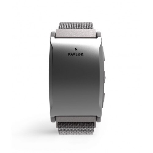 Pavlok 3 Pro Wristband - Small - Deluxe - Aegean Silver