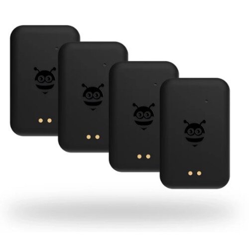 Pebblebee Mini Rechargeable Item Finder Tag - 4-Pack