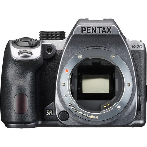 Ricoh Pentax K-70 Digital SLR Camera - Body Only - Silky Silver