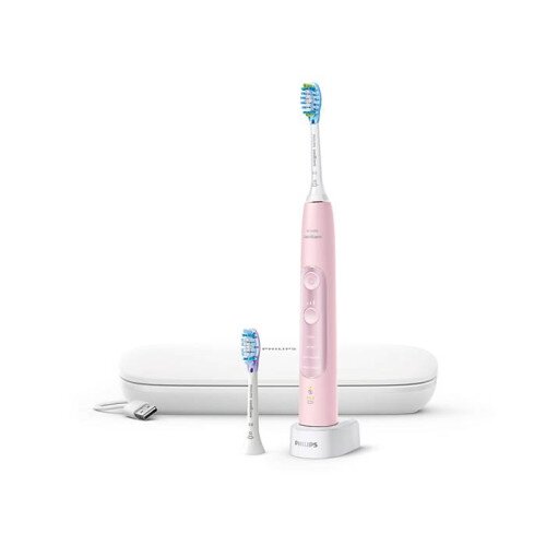 Philips ExpertClean 7500 Sonic Electric Toothbrush - Pastel Pink