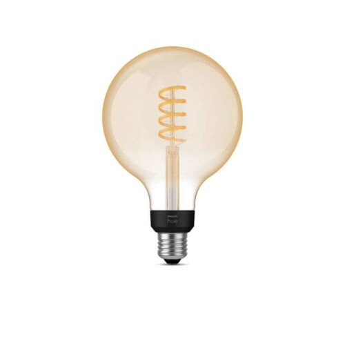 Philips Hue G125 E27 Filament Globe Smart Light Bulb