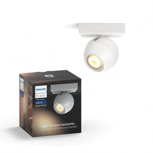 Philips Hue White Ambience Buckram Single Ext - White