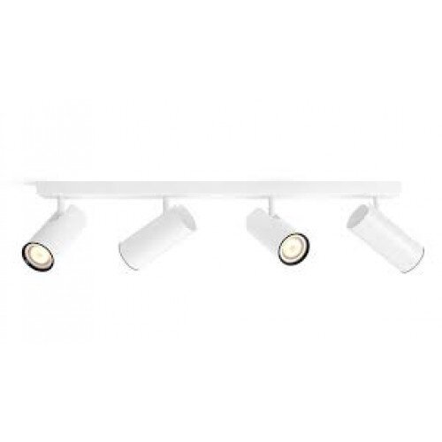 Philips Hue White Ambience Buratto Spotlight - Quadruple - White