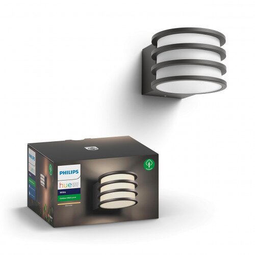Philips Hue White Lucca Outdoor Wall Light