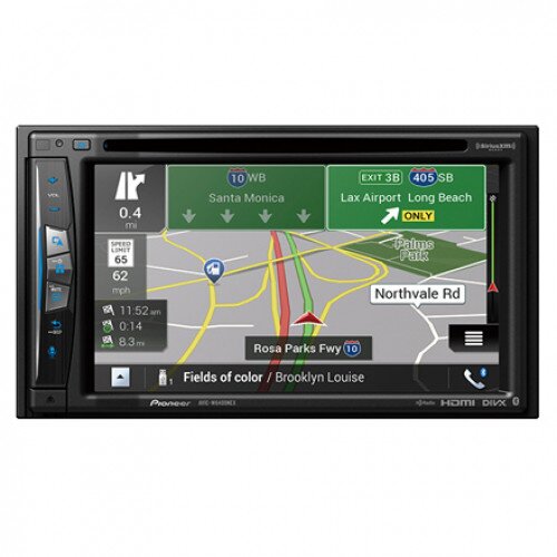 Pioneer In-Dash Navigation AV Receiver with 6.2” WVGA Touchscreen Display