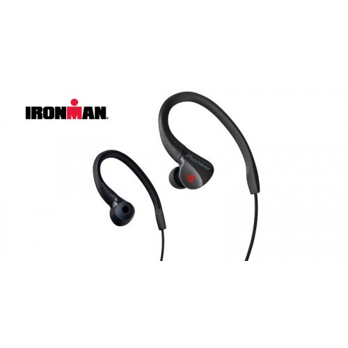 Pioneer SE-E3M IRONMAN Sports Earphones - Black
