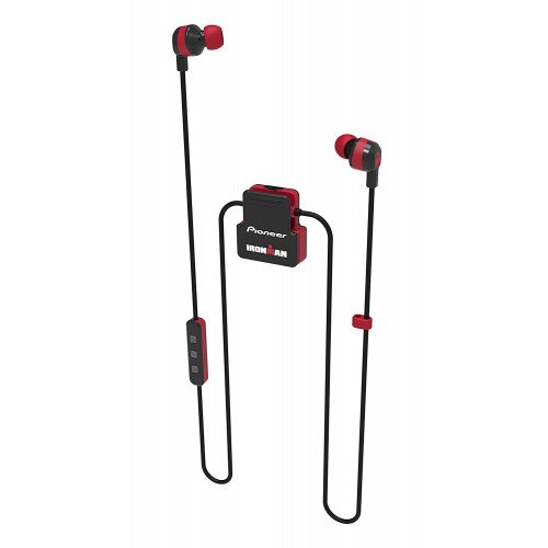 Pioneer SE-IM5BT IRONMAN Wireless Sports Earphones - Red