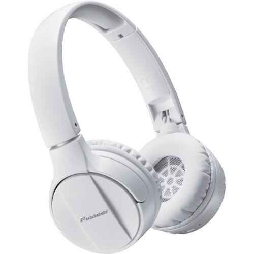 Pioneer SE-MJ553BT Wireless Stereo Headphones - White