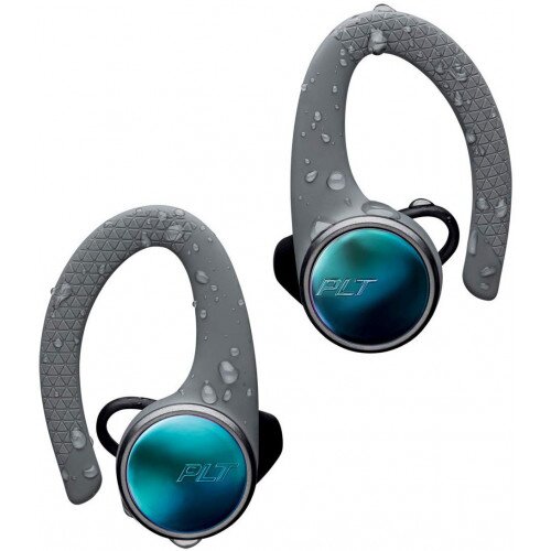 Poly Plantronics BackBeat FIT 3100 True Wireless Sport Earbuds - Grey