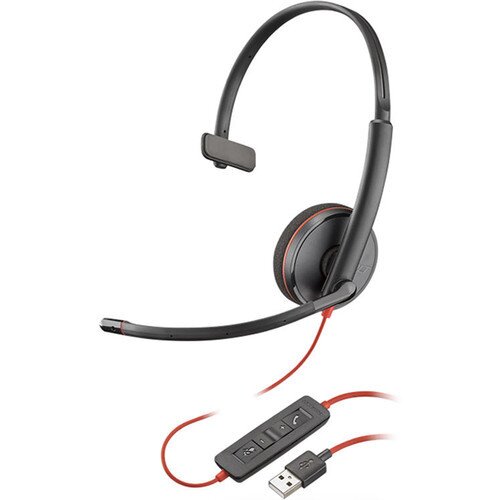 Poly Plantronics Blackwire C3210 Type-A Corded UC Headset