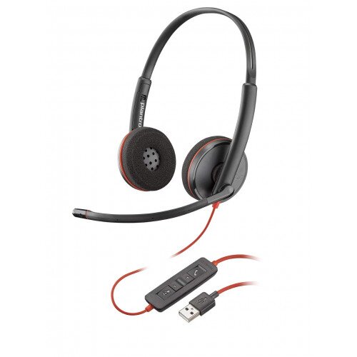 Poly Plantronics Blackwire C3220 Type-A Corded UC Headset
