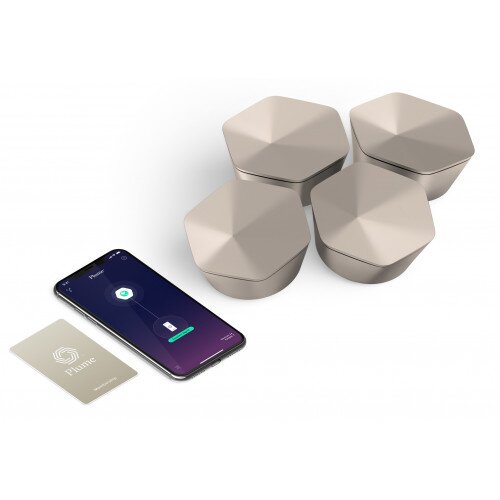 Plume Adaptive WiFi - 4 SuperPod - Champagne