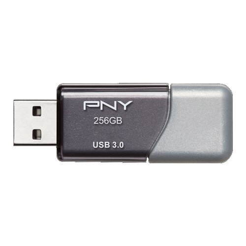 PNY Elite Turbo Attache 3 USB 3.0 Flash Drive - 256GB