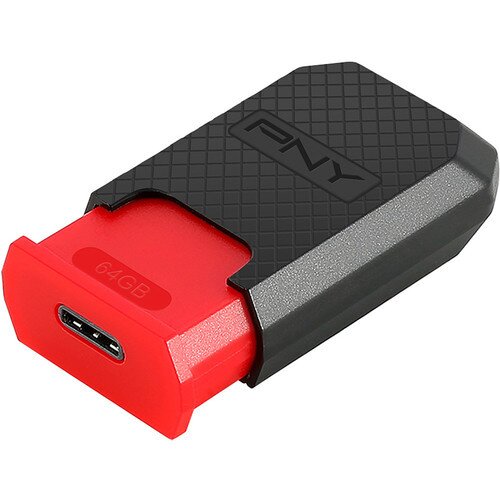 PNY Elite USB 3.1 Gen 1 Type-C Flash Drive - 64GB