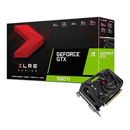 PNY GeForce GTX 1660 Ti XLR8 Gaming Overclocked Edition Graphics Card