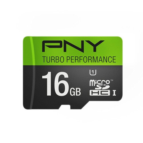 PNY Turbo Performance High Speed MicroSDHC Class 10 UHS-I - 16GB
