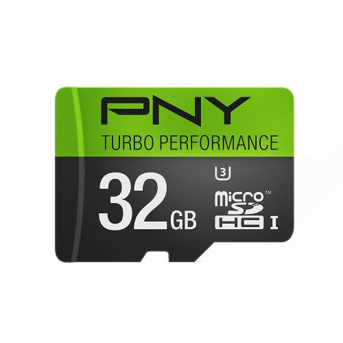 PNY Turbo Performance High Speed MicroSDHC Class 10 UHS-I - 32GB