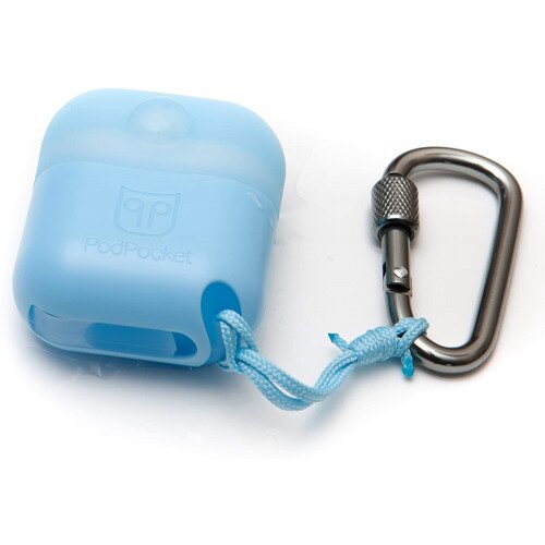 PodPocket Protect Airpods Case - Powder Blue