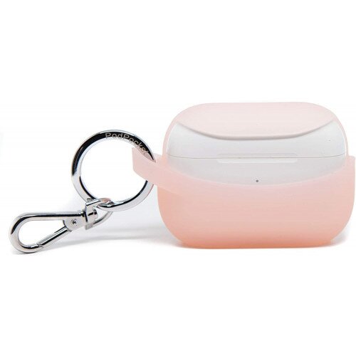 PodPocket Secure Pro Airpods Pro Case - Frosted Pink