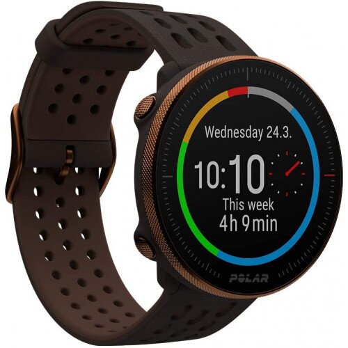 Polar Vantage M2 Multisport GPS Smartwatch - Brown / Copper