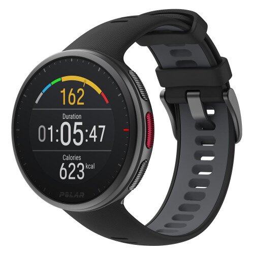 Polar Vantage V2 Premium Multisport GPS Watch - M/L - Black & Black
